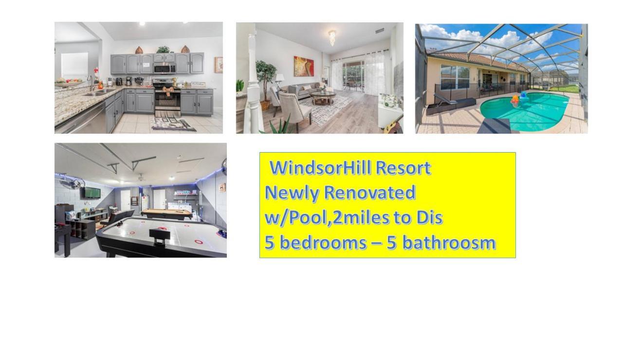 Windsor Hill Cheerful Villa W Pool 2Miles To Dis Orlando Exterior foto